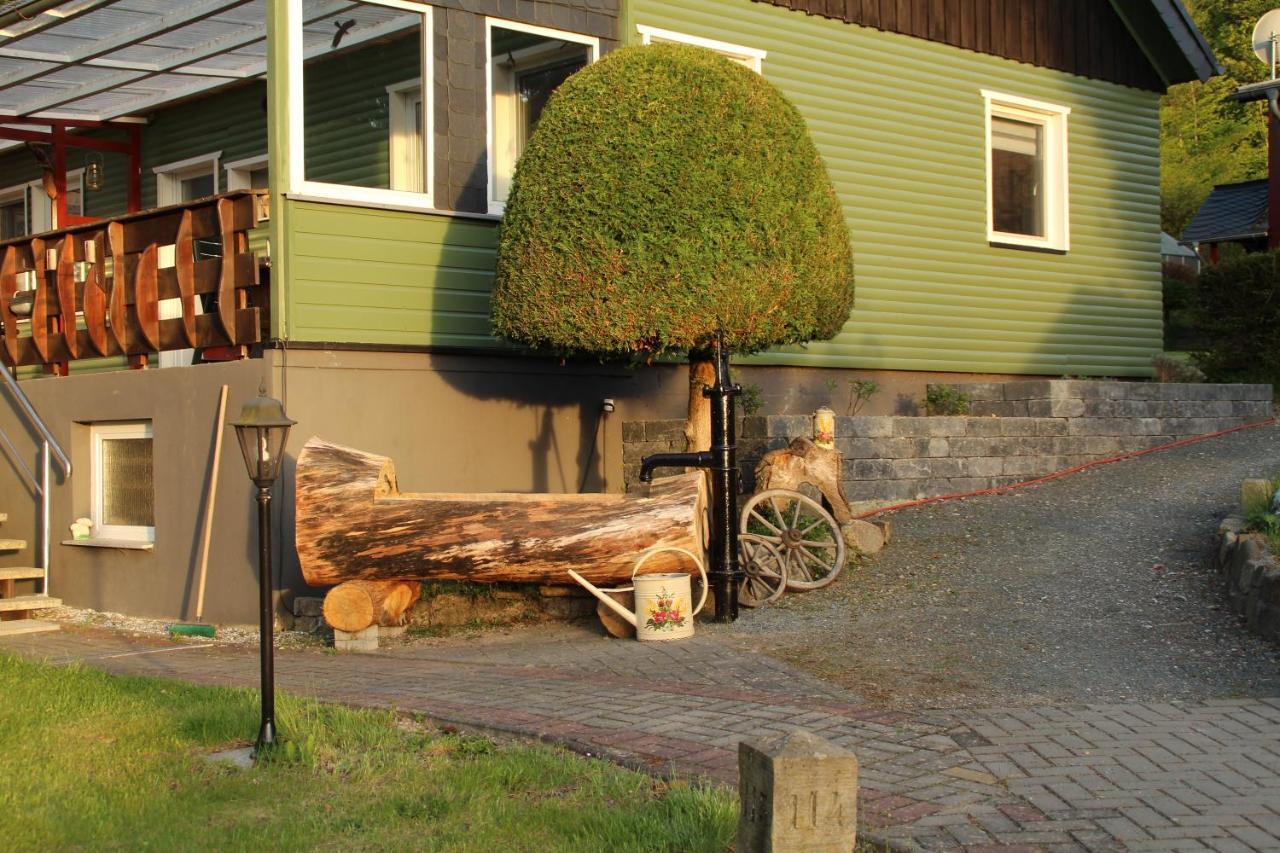 Ferienhaeuser "Zur Hohen Sonne" Thale Exterior foto